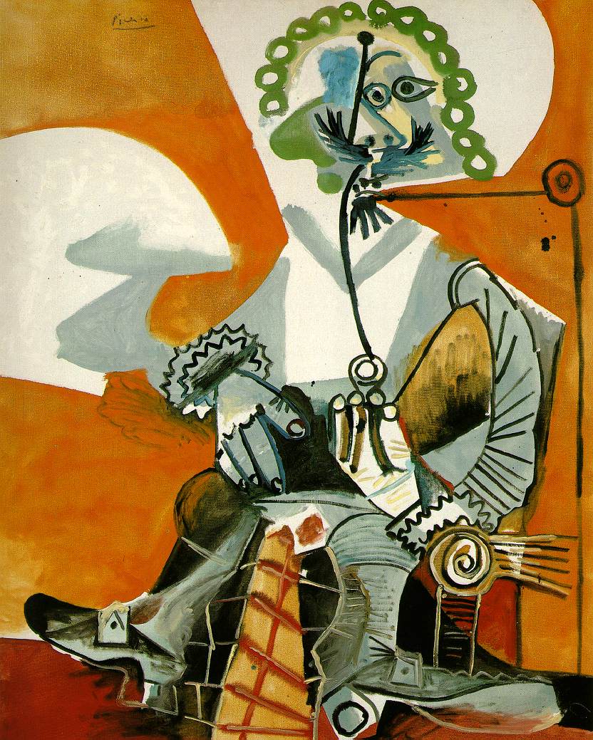 Picasso The Man with a Pipe 1968